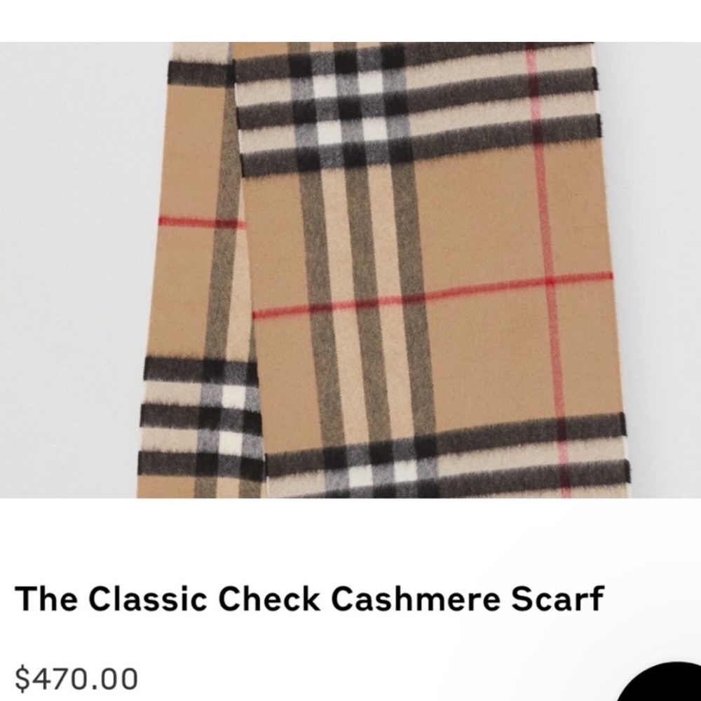 BURBERRY SCARF SALE - Picture 1 of 16